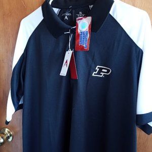 NWT mens Antigua collegiate golf shirt.